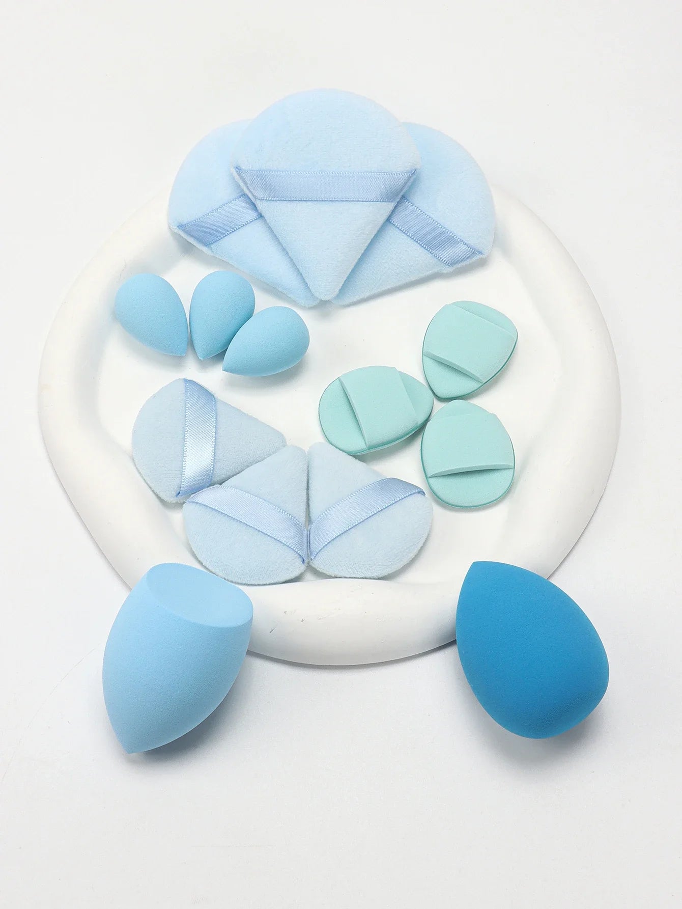 Powder Puffs 14-Piece Set